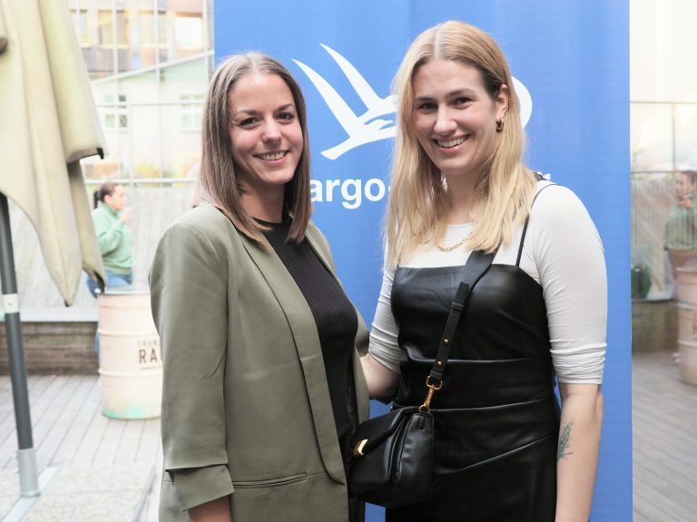 Corinne Gähwiler und Nadine Heule (CHT Switzerland AG).