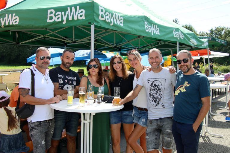 Beste Stimmung beim Parzellenfest der Faschings- und Funkenzunft Ruggburg.