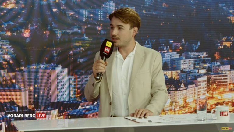 Alexander Huber, Ökonom beim Momentum Institut in Wien, stellte sich am Donnerstag im Studio von
