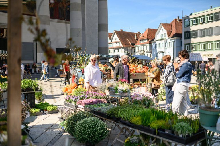 Am heutigen Freitag steht von 9 bis 17 Uhr der Herbst im Mittelpunkt des Dornbirner Zentrums.