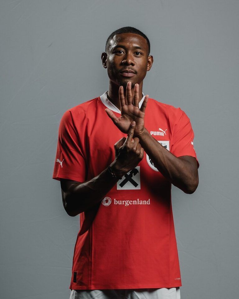 Auch ÖFB -und Real Madrid-Star David Alaba macht Werbung für „KeinsvonFünf“.