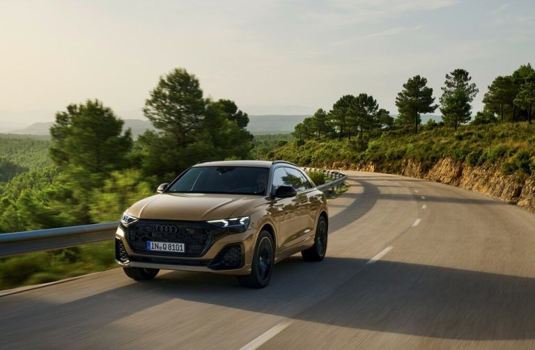 Audi Q8: Der sportliche Coupé-Bruder, der Q7, wurde jetzt optisch dezent aufgefrischt, technisch aktualisiert und elektronisch sowie digital komplettiert.