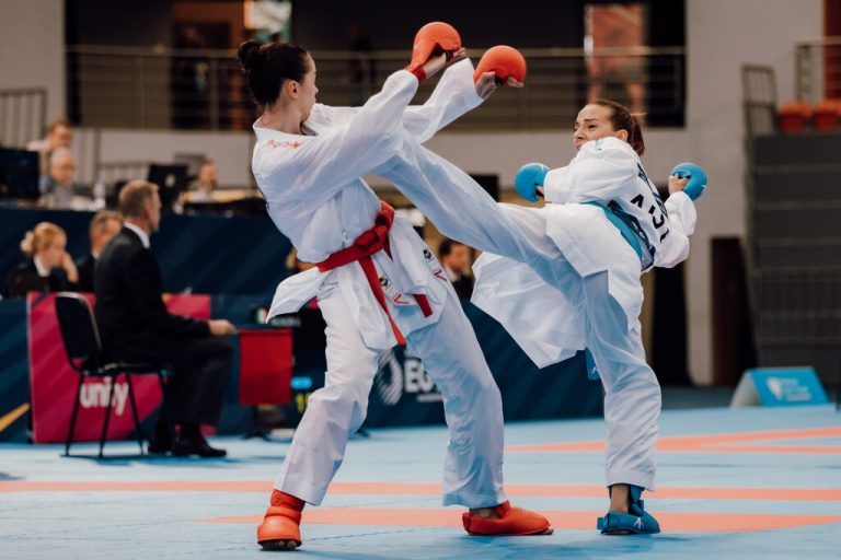 Bettina Plank absolviert bei der Premier League in Irland ihren letzten Wettkampf vor der Weltmeisterschaft Ende Oktober in Budapest.GEPA