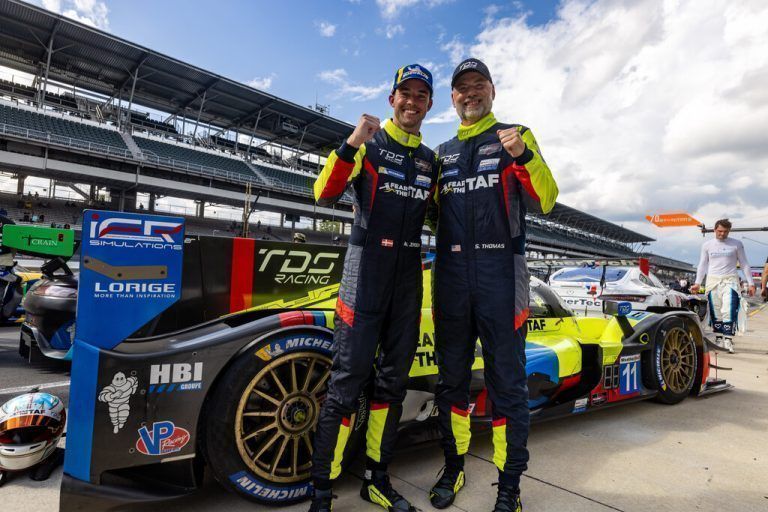 Das siegreiche Duo Mikkel Jensen (l.) und Steven Thomas. Lefebure
