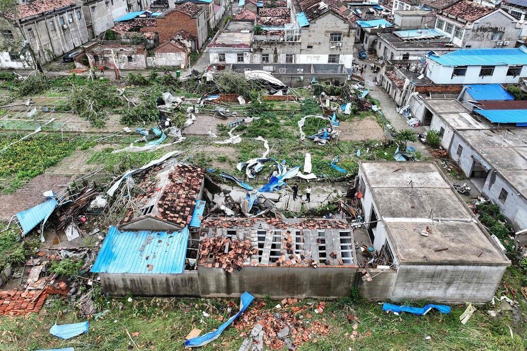 Tornados im Osten Chinas kosten zehn Menschen das Leben