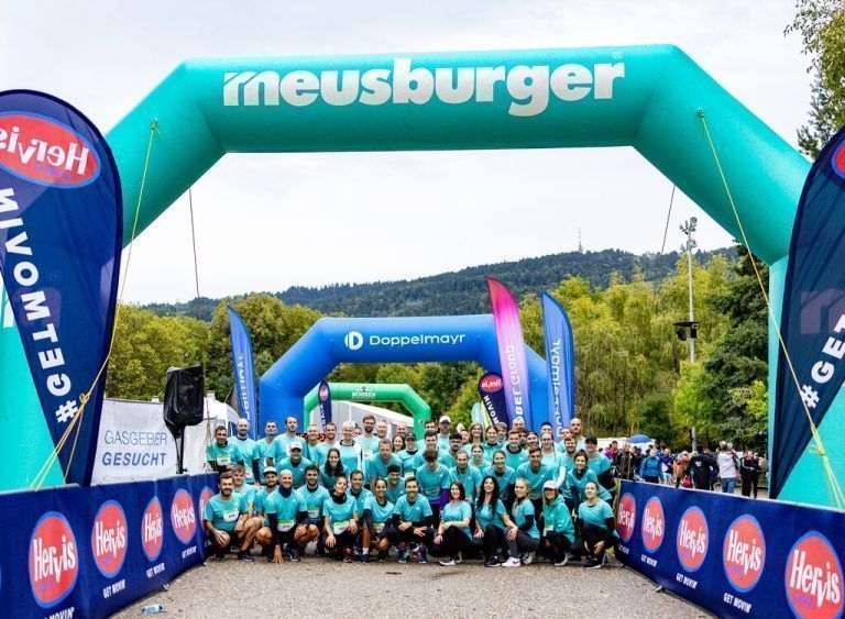 Eine Macht auf der Laufstrecke ist seit Jahren das bestens trainierte Team des Wolfurter Formalien-Spezialisten Meusburger.