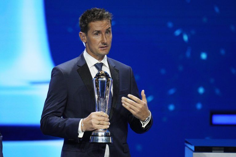 Ex-Altach-Trainer Miroslav Klose (45) erhielt einen Fairplay-Preis.ap