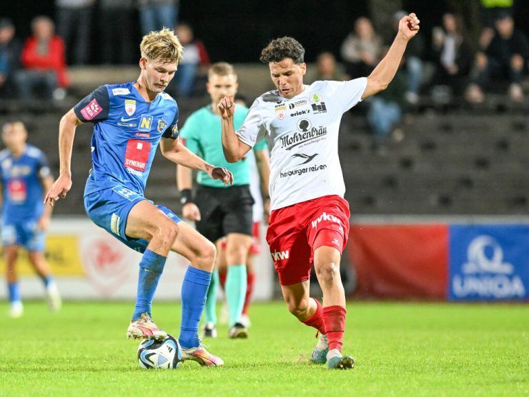 FC Dornbirn lieferte St. Pölten einen harten Fight im ÖFB-Cup.gepa