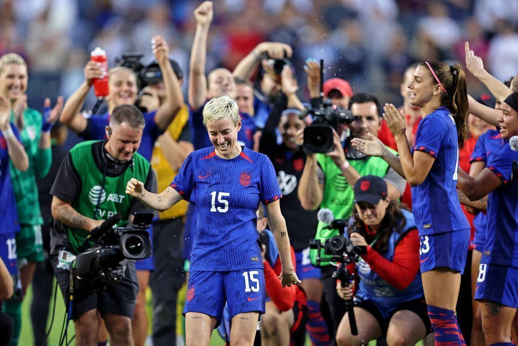 Letztes Spiel von Rapinoe