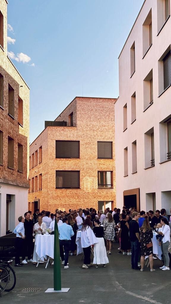 Ideale Partylocation im neuen Areal am Campus V in Dornbirn.