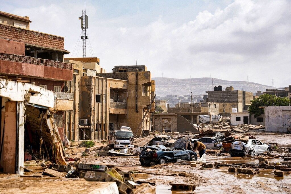 Heftige Unwetter in Libyen