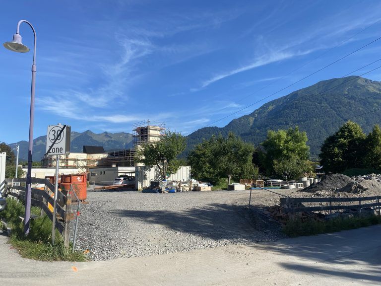 Hier soll das neue Familienhaus entstehen.