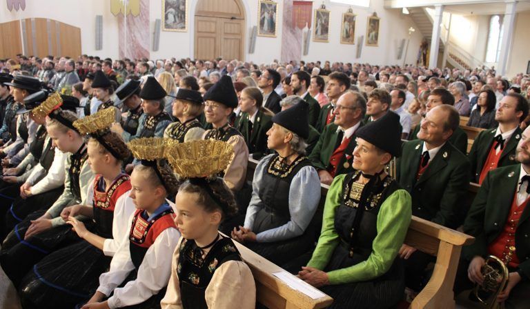 Tradition und Tracht wurden beim Fest großgeschrieben.
