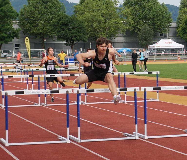 Julian Elender war die Nummer eins im 110-m-Hürdensprint der U20-Klasse.VLV
