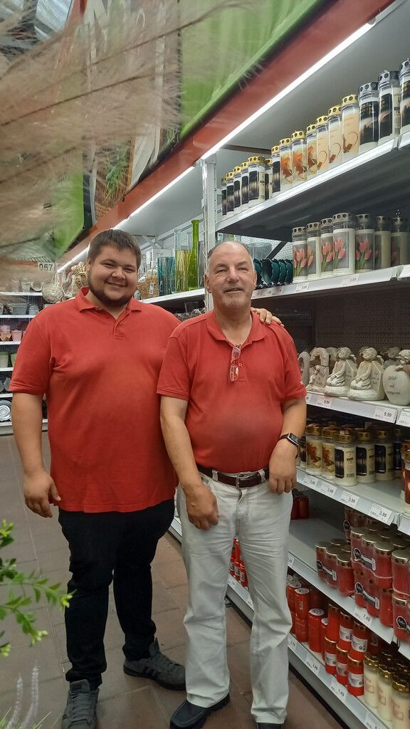 Mentor Mathias Dellamaria und Werner Aßmann sind inzwischen ein eingespieltes Team.