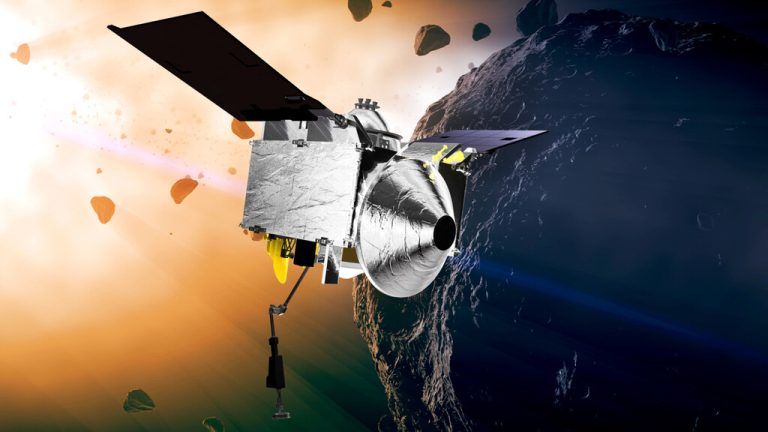 Nach dem Abwurf der Probe hat sich die Sonde „Osiris-Rex“ auf den Weg zum nächsten Asteroiden - dem Apophis - gemacht. AP