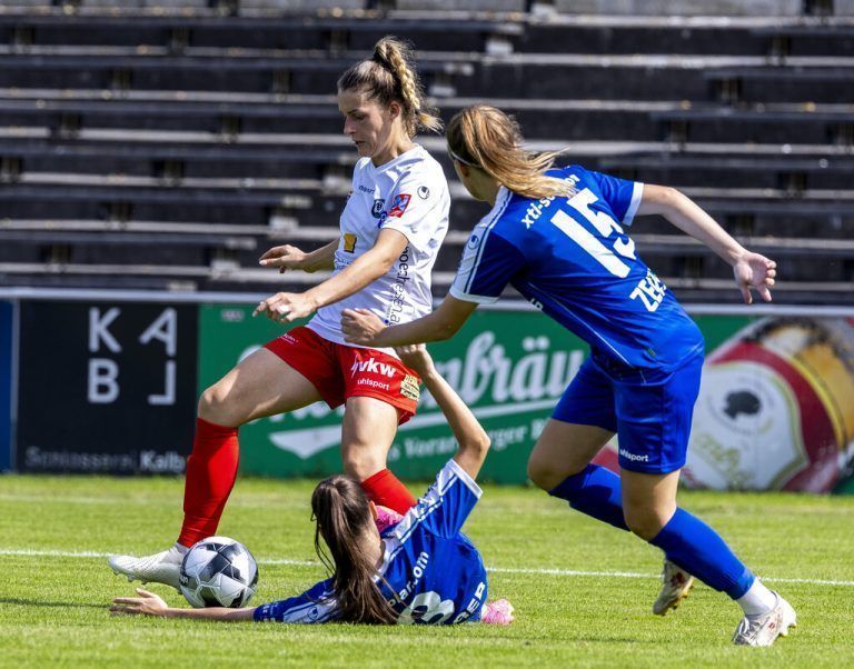 Selma Pajazetovic erzielte den ersten Treffer der Dornbirnerinnen in der Frauen-Bundesliga.Paulitsch/3
