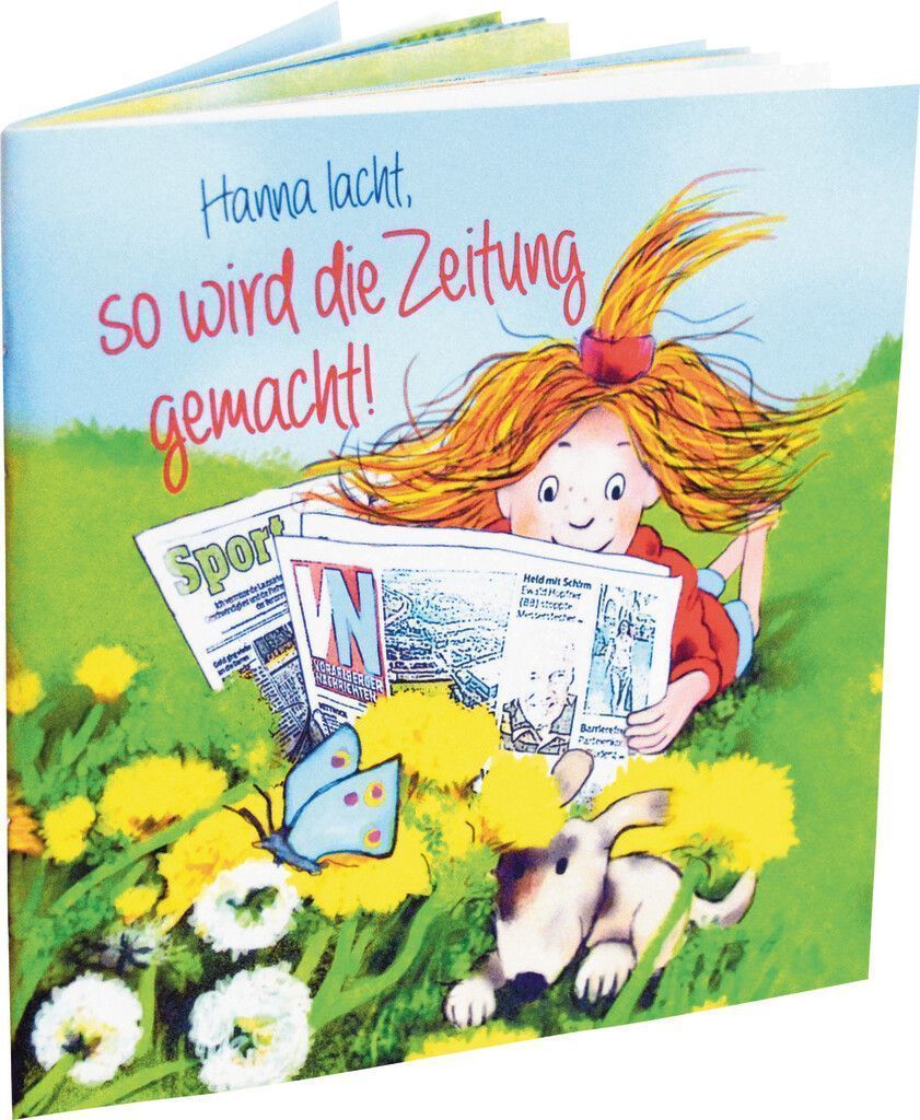 Hanna erklärt die Zeitung