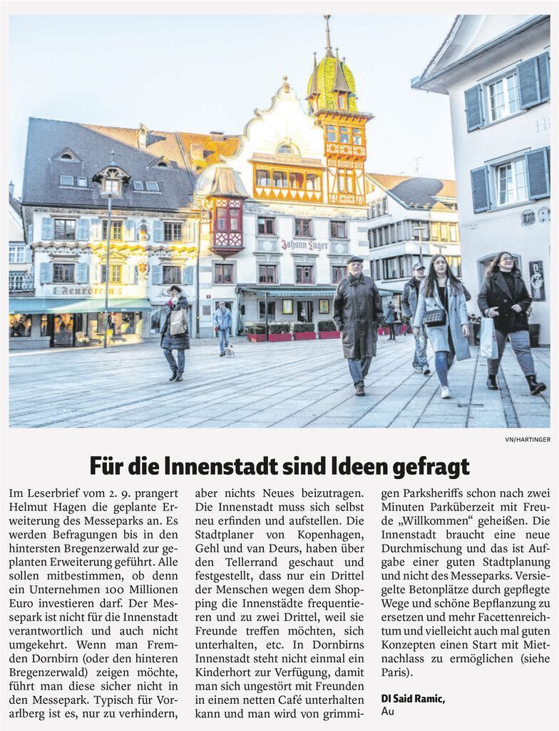 Messeparkerweiterung Dornbirn