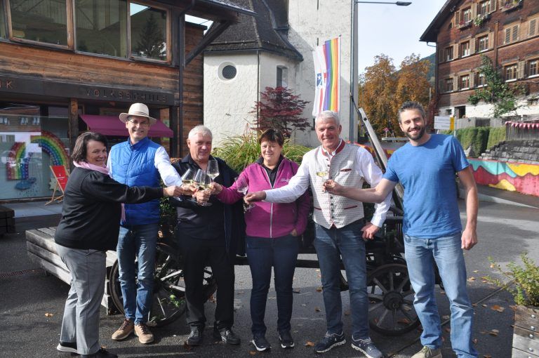 Ulrike Myer(Weingut IRO), Werner Schuhmann(Weingut Schuhmann), Gerhard und Inger Allacher(Gols), Sepp Heinzl (Weingut Heinzl), Martin Machalek (Weingut Machalek).