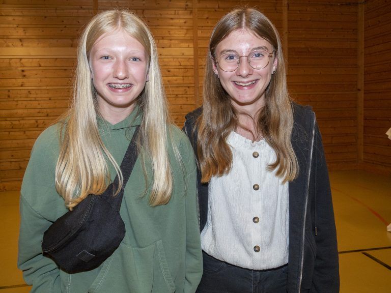 Salome Jenny und Magdalena Domig.