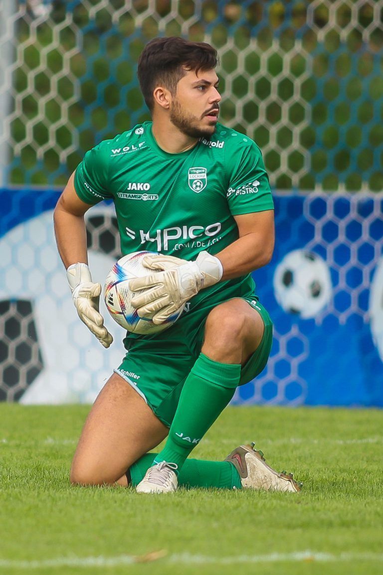 Lochaus Sandro Eichhübl heute im Derby gegen Hörbranzsteurer