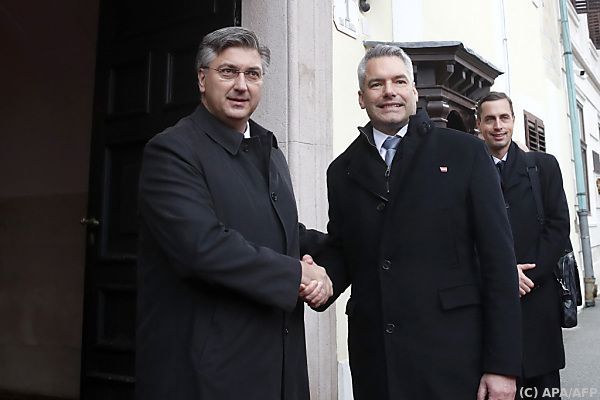 Kroatischer Premier spielt Grenzkontrollen herunter