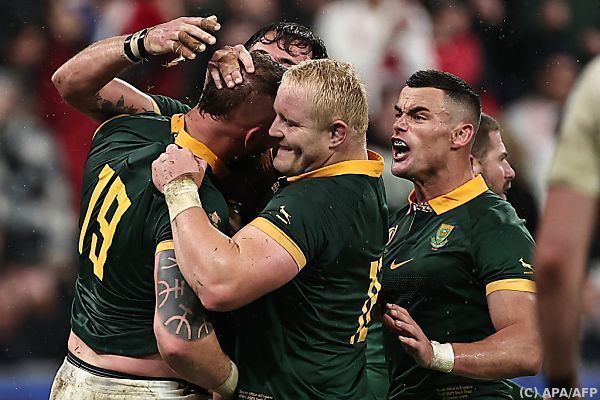 Südafrika nach Erfolg über England erneut im Rugby-WM-Finale
