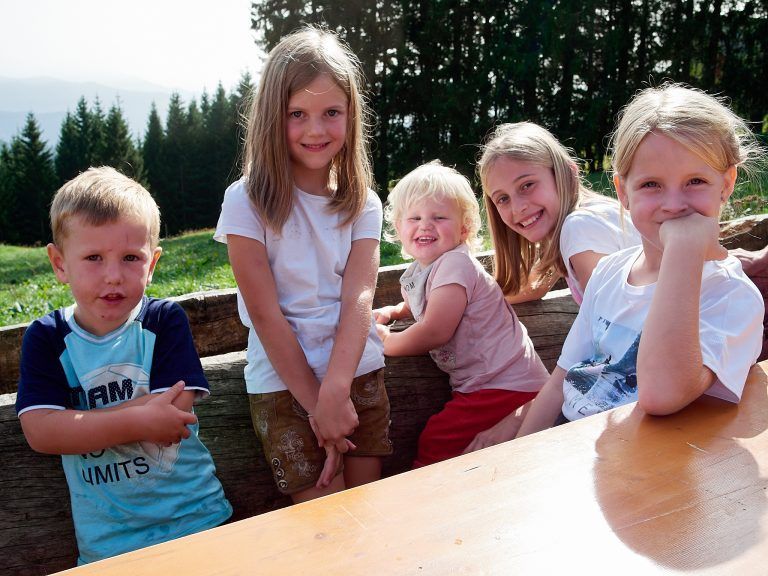 Emil, Lara, Lenia, Sofia und Ella hatten viel Spaß.