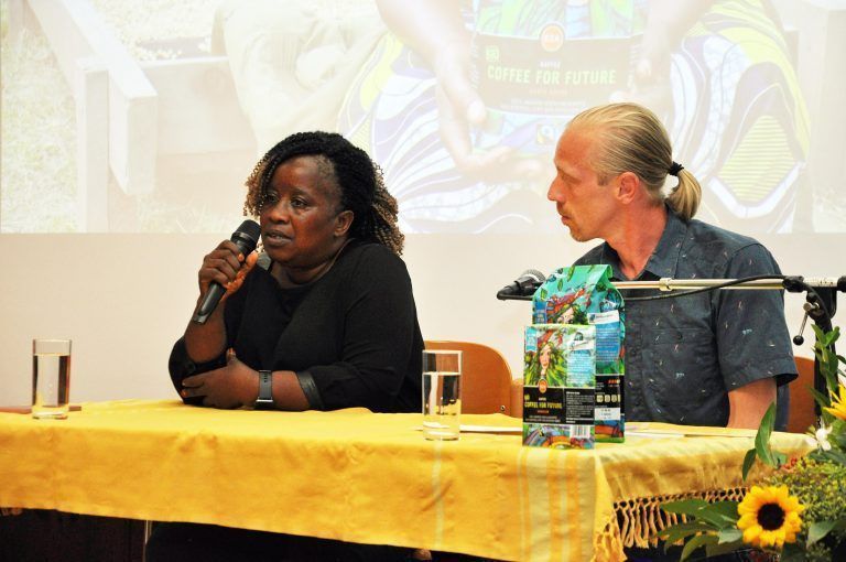 Josinta Kabugho ist seit 2007 Geschäftsführerin der Kleinbauernkooperative BOCU (Bukonzo Organic Farmers Cooperative Union). <span class="copyright">lcf</span>