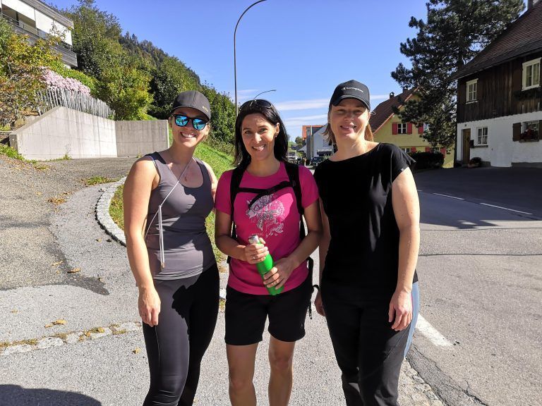 Maria, Claudia und Simone.