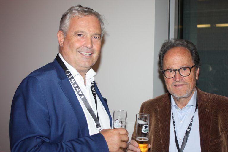 Andreas Spiegel und Walter Herbolzheimer ließen sich das Event nicht entgehen.