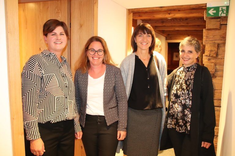 Monika Raid, Claudia Gunz, Barbara Marolt und Irene Niedernacher.