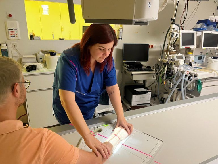 45.000 Röntgenaufnahmen werden im Spital pro Jahr gemacht.