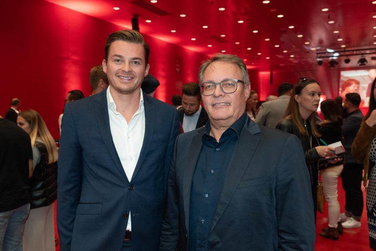 Autohausbetreiber Philipp und Christoph Gerster.