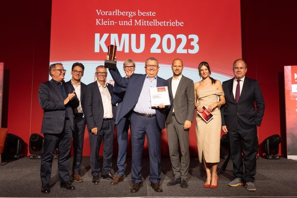 Franz Rhomberg ist KMU-Preisträger 2023