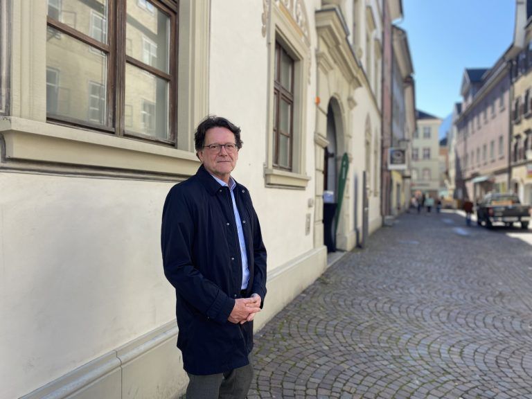 Zeithistoriker Weber: „Die Stadt Feldkirch muss entscheiden, ob sie eine juristische oder eine politische Lösung eines historischen Erbes sucht." <span class="copyright">VN/Haller</span>