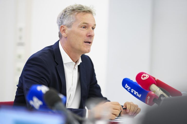 Christian Knill, Fachverband Metalltechnische Industrie (FMTI). <span class="copyright">APA/MANHART</span>