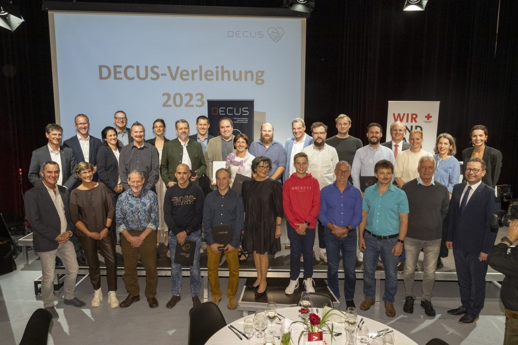 Diese Ersthelfer wurden mit dem „Decus“ geehrt
