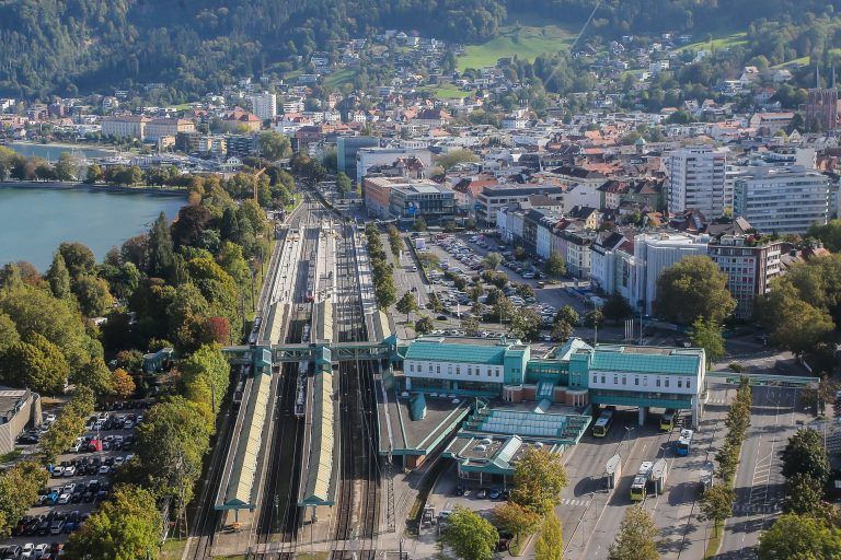 Auch der Umbau des Bregenzer Bahnhofs ist im Rahmenplan erfasst. VN/steurer