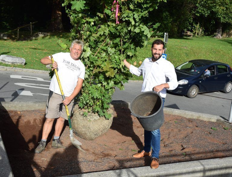 Bürgermeister Simon Tschann ist begeistert.