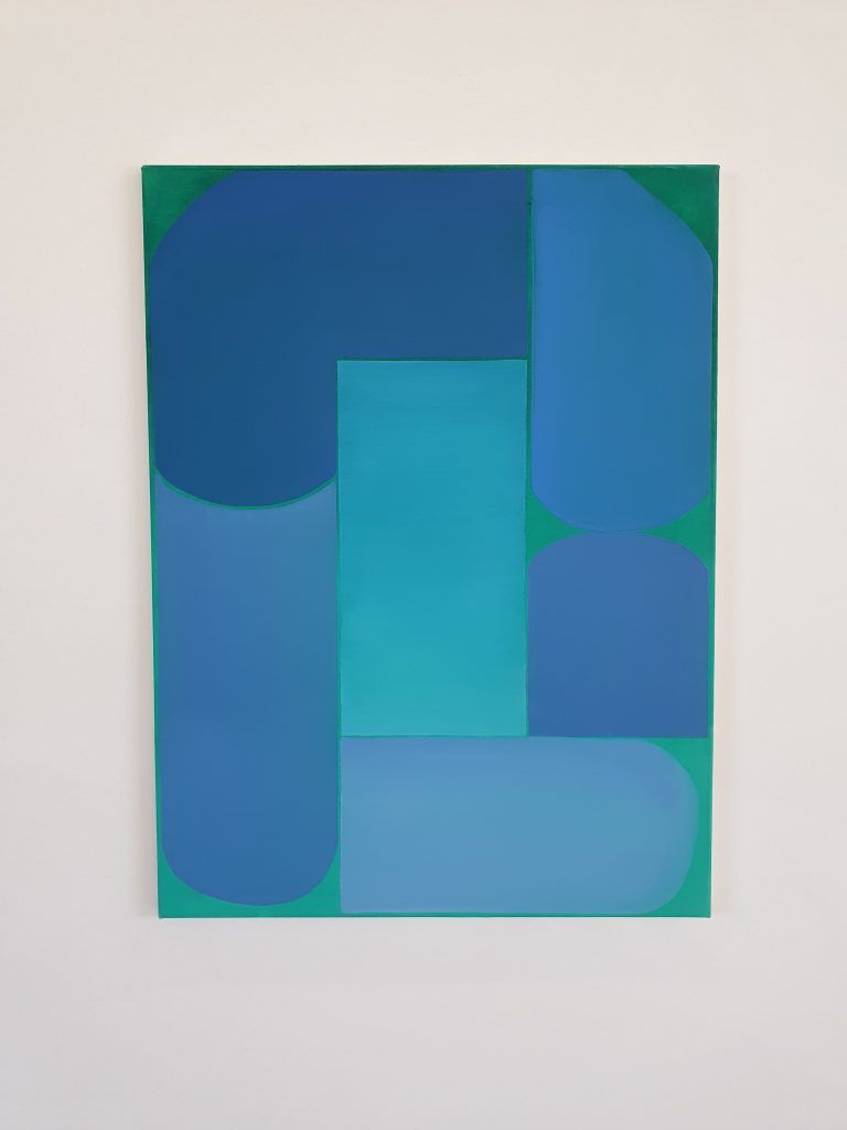 Neuordnung, 2020, Acryl auf LW, 80 x 60 cm.   <span class="copyright">Thomas Schiretz</span>