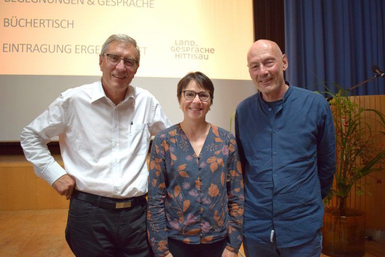 Martin Waser, Katharina Conradin und Roland Gnaiger sprachen vor rund 240 Teilnehmerinnen und Teilnehmern. 