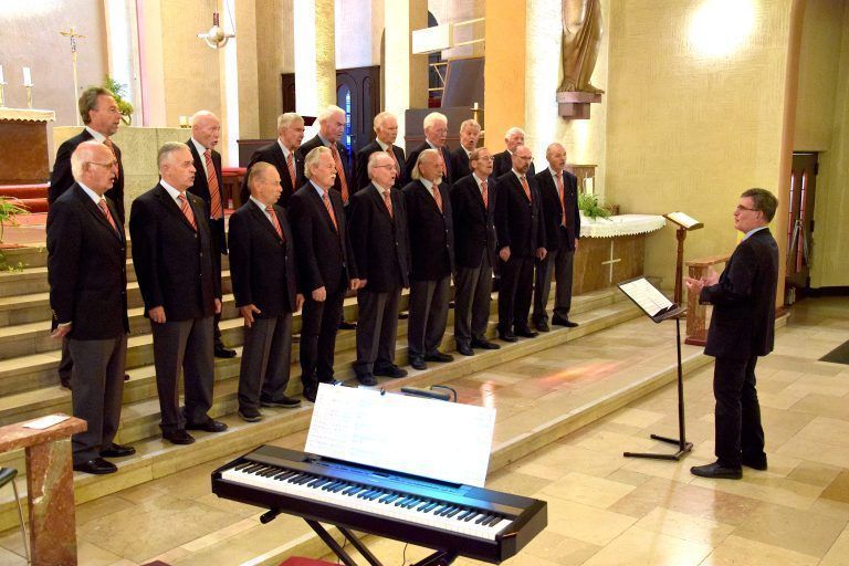 Auftritt des Männerchors Nüziders.