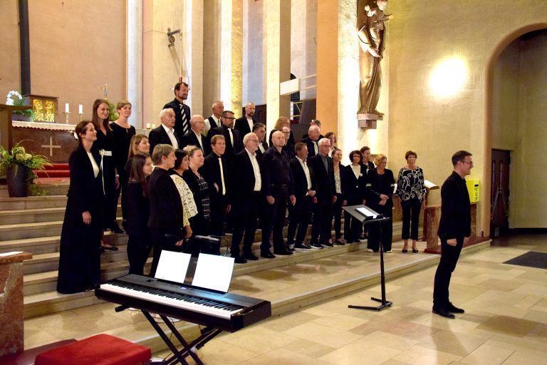 Der Gioia Chor war auch dabei.