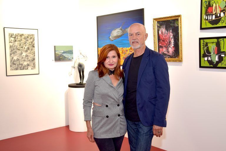 Mila Veljac'a Plaickner mit Ehemann Werner Plaickner.