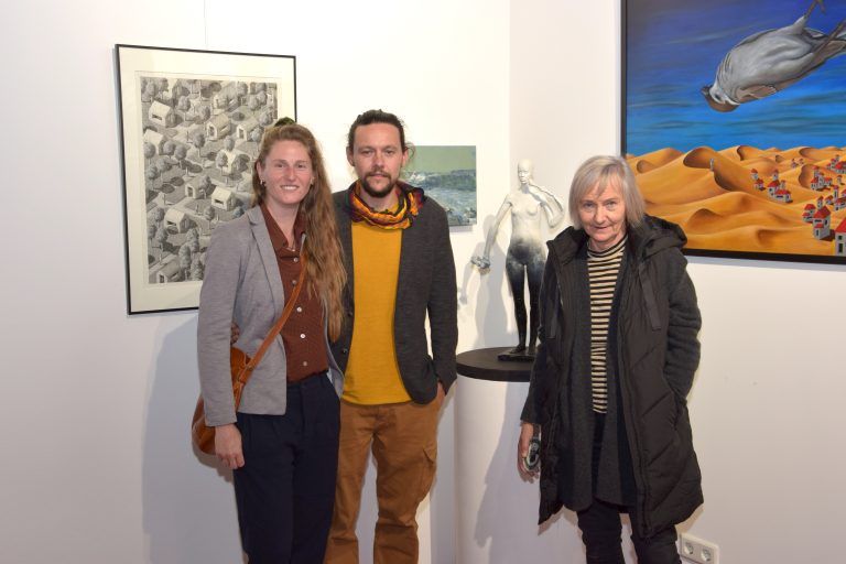 Daria Bodemann, Gabriele Salvadori-Fitz mit Ehemann Christian Salvadori und Viktoria Kuzmina.