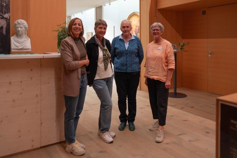 Das Museumsteam freute sich über die zahlreichen Besucher bei der Langen Nacht der Museen. 