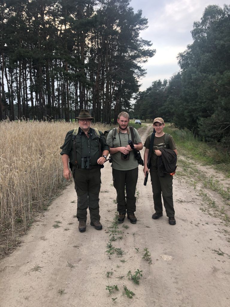 Die Jagd ist ein weiteres Hobby von Ernst Schmid.