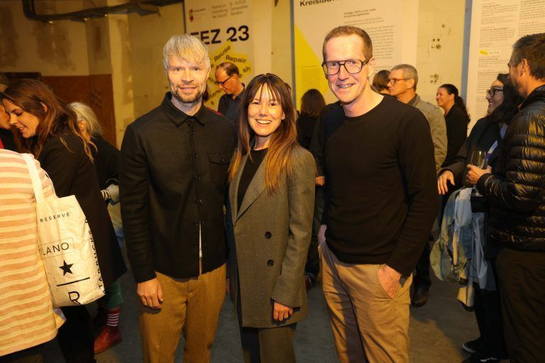 Markus Grabherr (Land), Anja Grabherr (Phil Petter) und ikp-GF Martin Dechant.